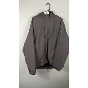 Timberland‎ WeatherGear Men's XL Gray Waterproof Windbreaker Jacket – Hooded